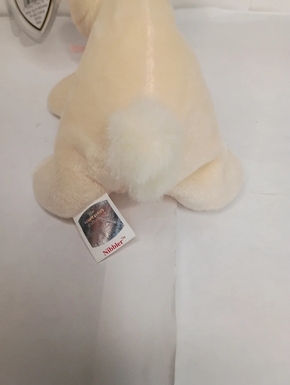 TY Plush Bunny - Cream Rabbit Small Pets Toy